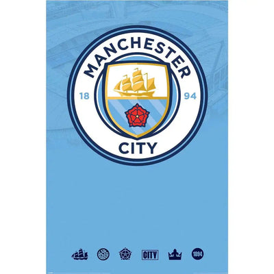 Manchester City FC Crest Poster 162