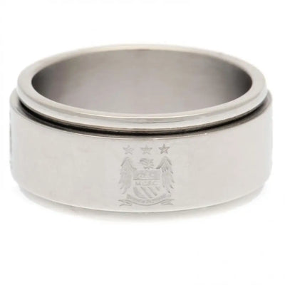 Manchester City FC Spinner Ring Medium EC