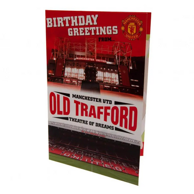 Manchester United FC Pop-Up Birthday Card