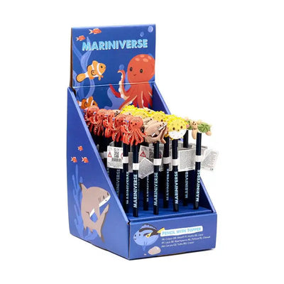 Mariniverse Pencil with PVC Topper - Sealife & Aquarium