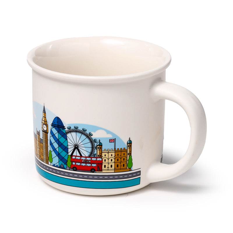 London Icons Fine-Rimmed Porcelain Mug - Gift Arch
