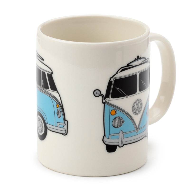 Volkswagen VW T1 Camper Bus Surf Begins Porcelain Mug - Gift Arch