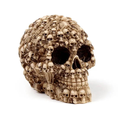 Multiple Skulls Head Decoration - Gothic Fantasy Skulls & Skeletons