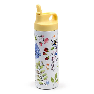 Nectar Meadows Hot & Cold Flip Top Drinks Bottle 500ml - Butterfly & Bee Gifts