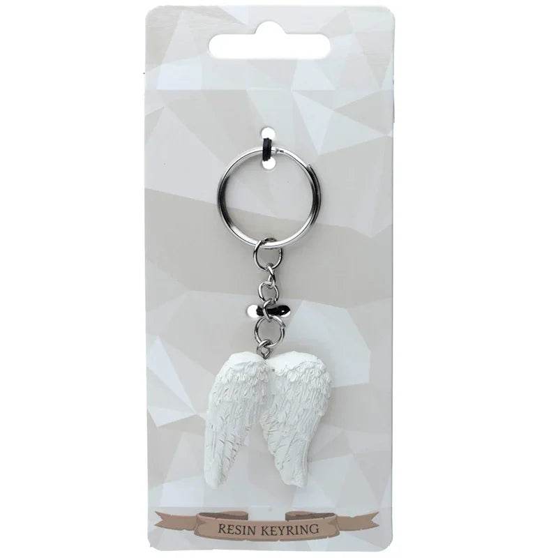 Angel Wings Keyring - Gift Arch