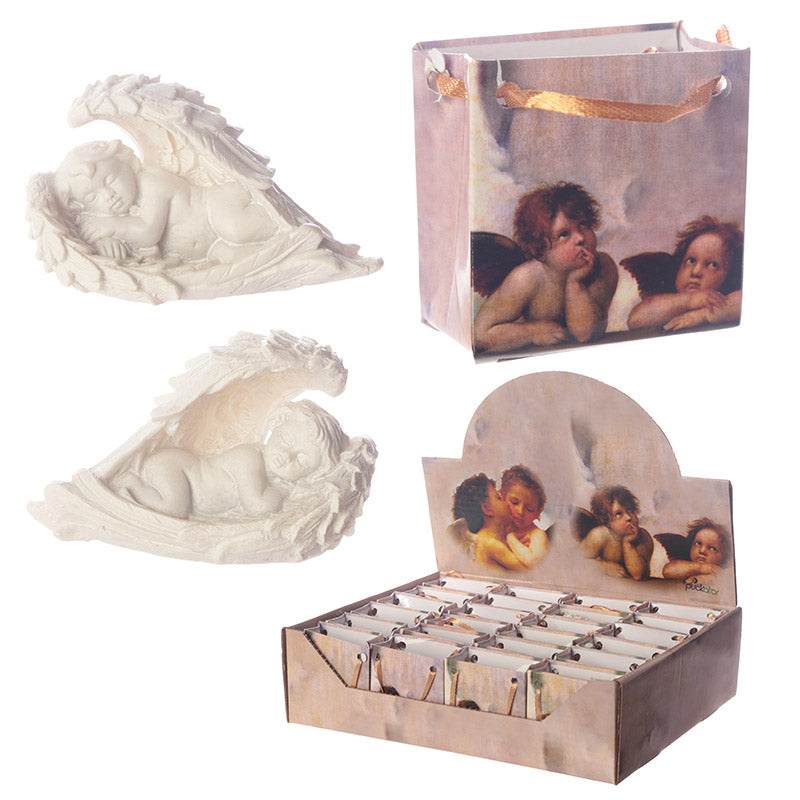 Cherub in Angel Wings Figure in a Mini GiftBag - Gift Arch
