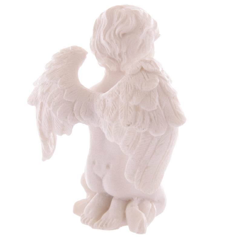 Cherub Praying with Bejewelled Cross - Gift Arch