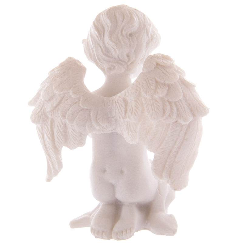 Cherub Praying with Bejewelled Cross - Gift Arch