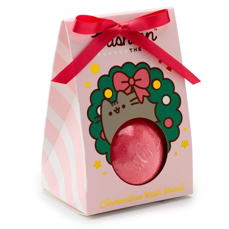 Christmas Pusheen the Cat Bath Bomb in Gift Box - Gift Arch