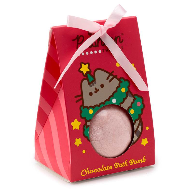 Christmas Pusheen the Cat Bath Bomb in Gift Box - Gift Arch
