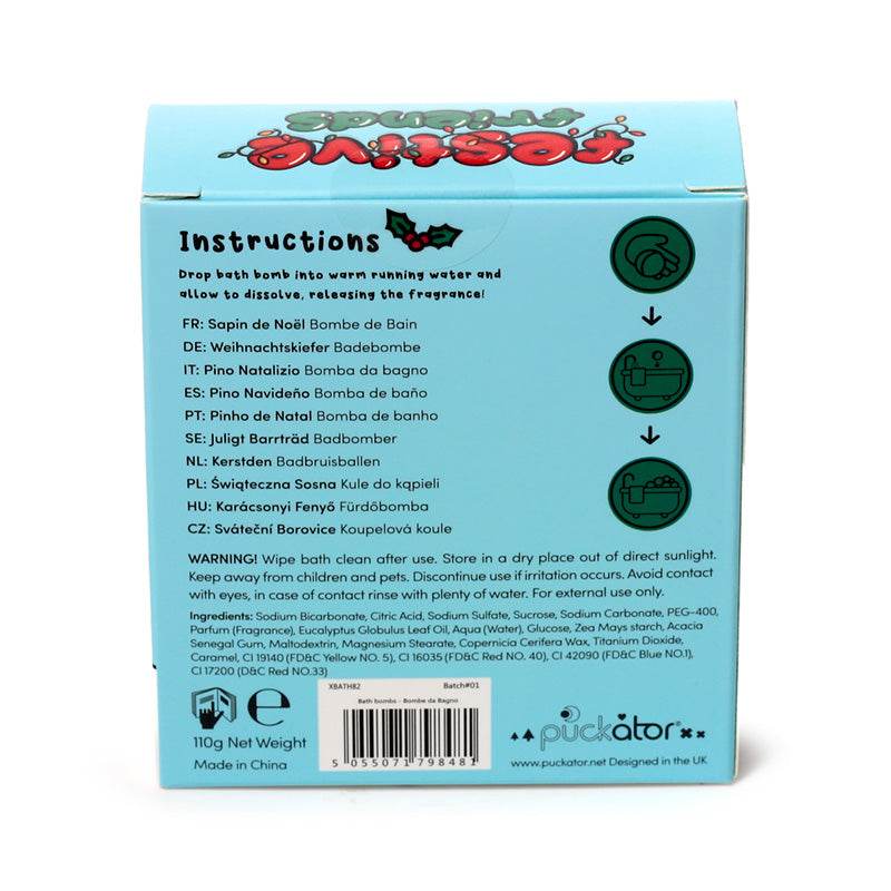 Christmas Tree Shaped Bath Bomb in Gift Box - Gift Arch