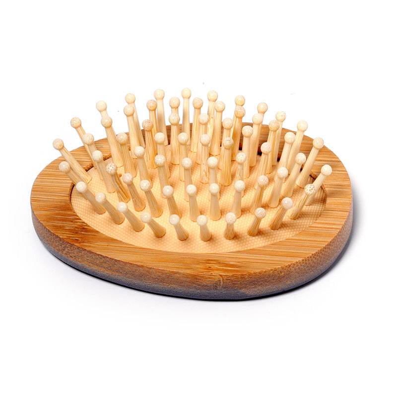 Adoramals Forest Mitzi the Hedgehog Shaped Bamboo Hair Brush - Gift Arch