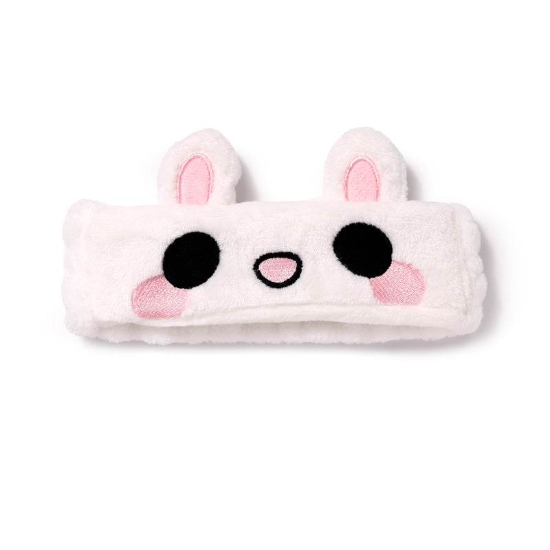 Adoramals Frances the Rabbit Plush Beauty Headband - Gift Arch