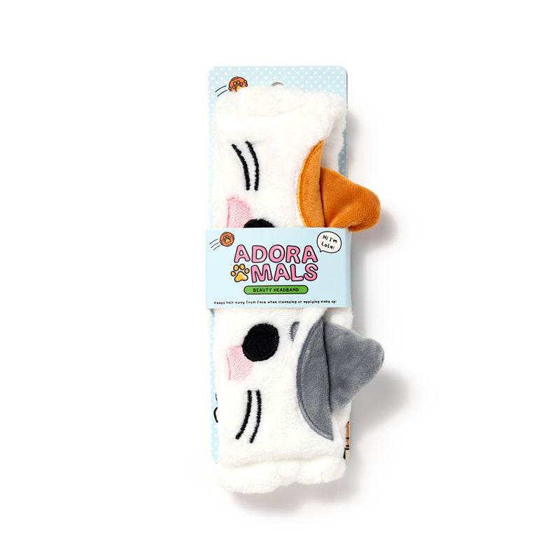 Adoramals Lola the Cat Plush Beauty Headband - Gift Arch