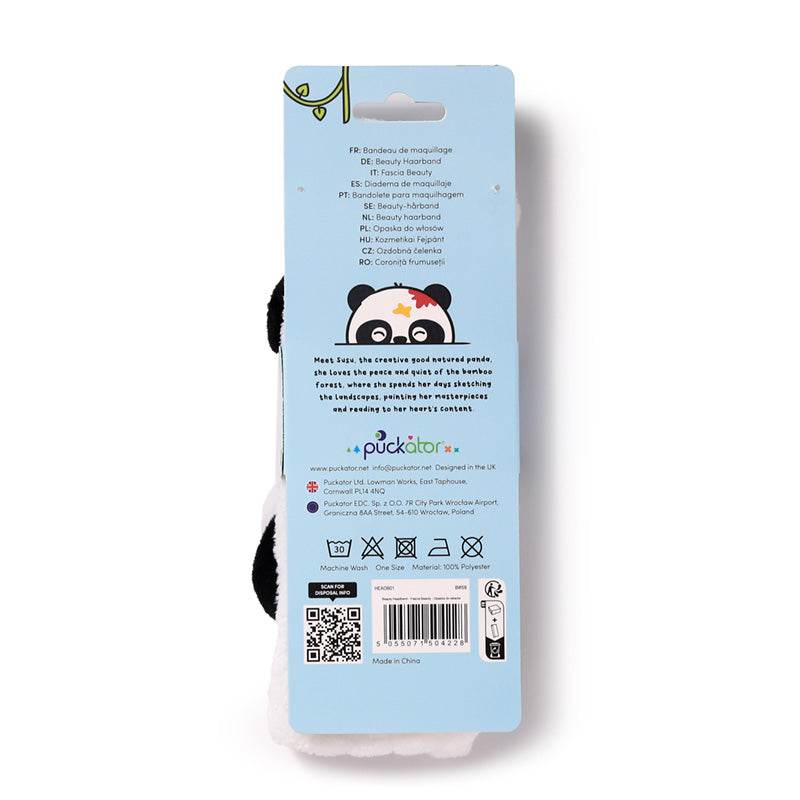Adoramals Susu the Panda Plush Beauty Headband - Gift Arch