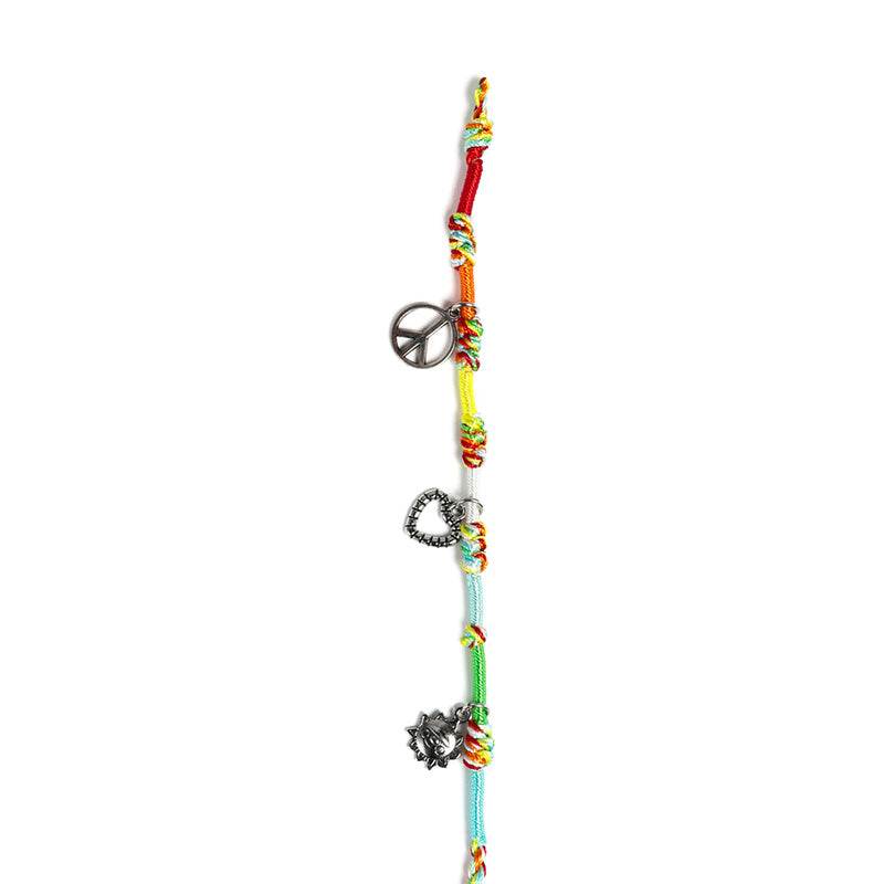 Friendship Bracelets - Woven Metal Charms - Gift Arch