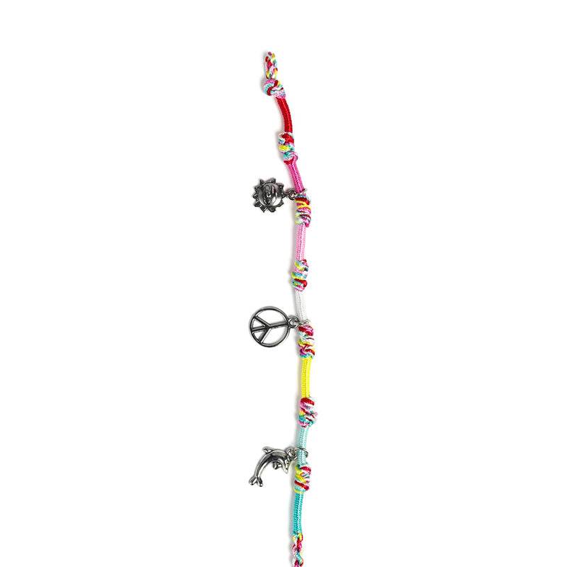 Friendship Bracelets - Woven Metal Charms - Gift Arch