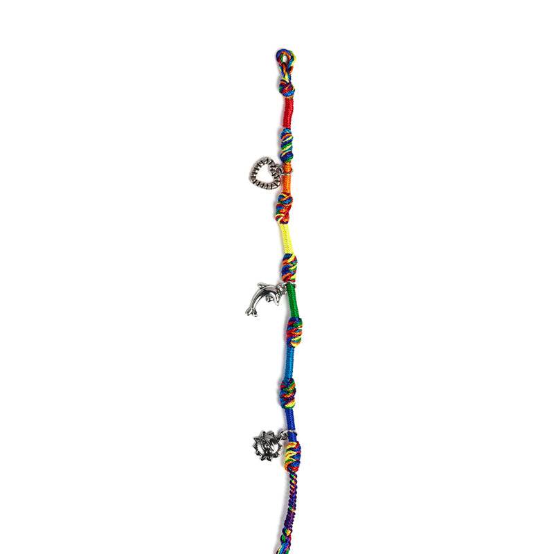 Friendship Bracelets - Woven Metal Charms - Gift Arch