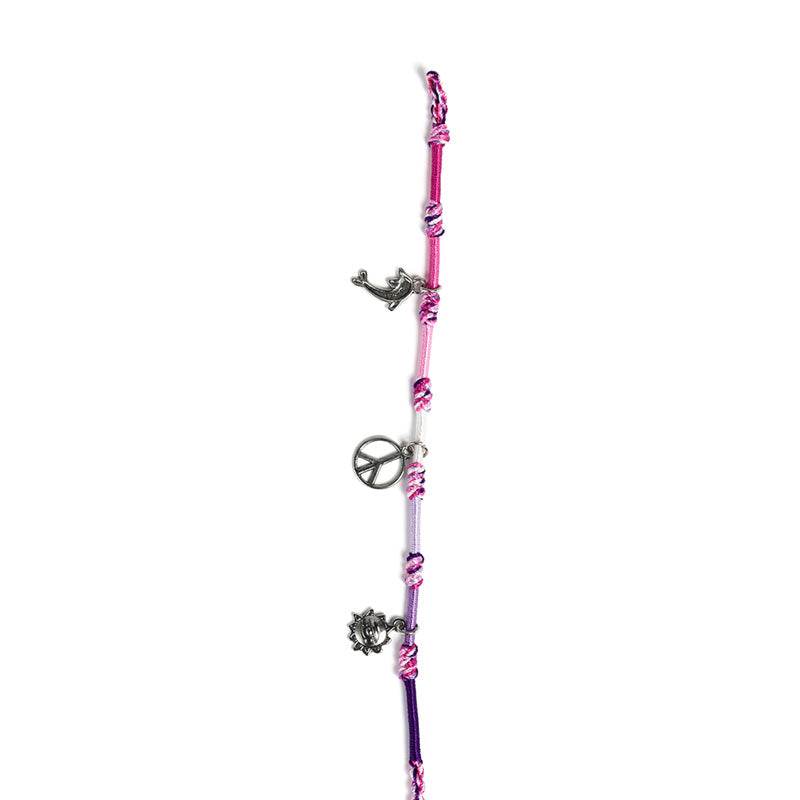Friendship Bracelets - Woven Metal Charms - Gift Arch