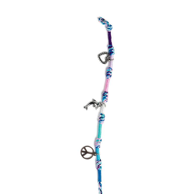 Friendship Bracelets - Woven Metal Charms - Gift Arch
