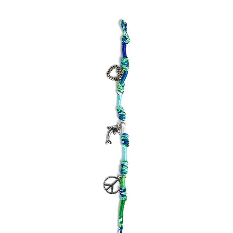 Friendship Bracelets - Woven Metal Charms - Gift Arch