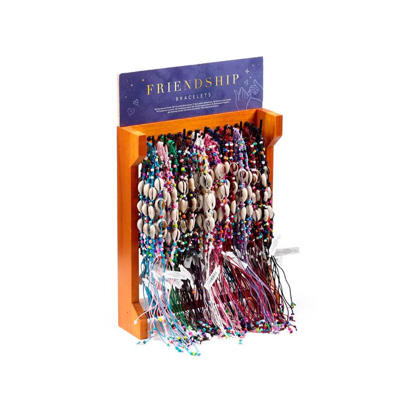 Friendship Bracelets - Woven Shells - Gift Arch