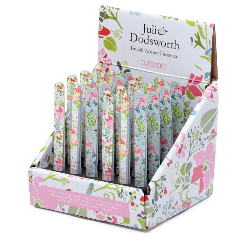 Julie Dodsworth Pink Botanical Tweezers - Gift Arch