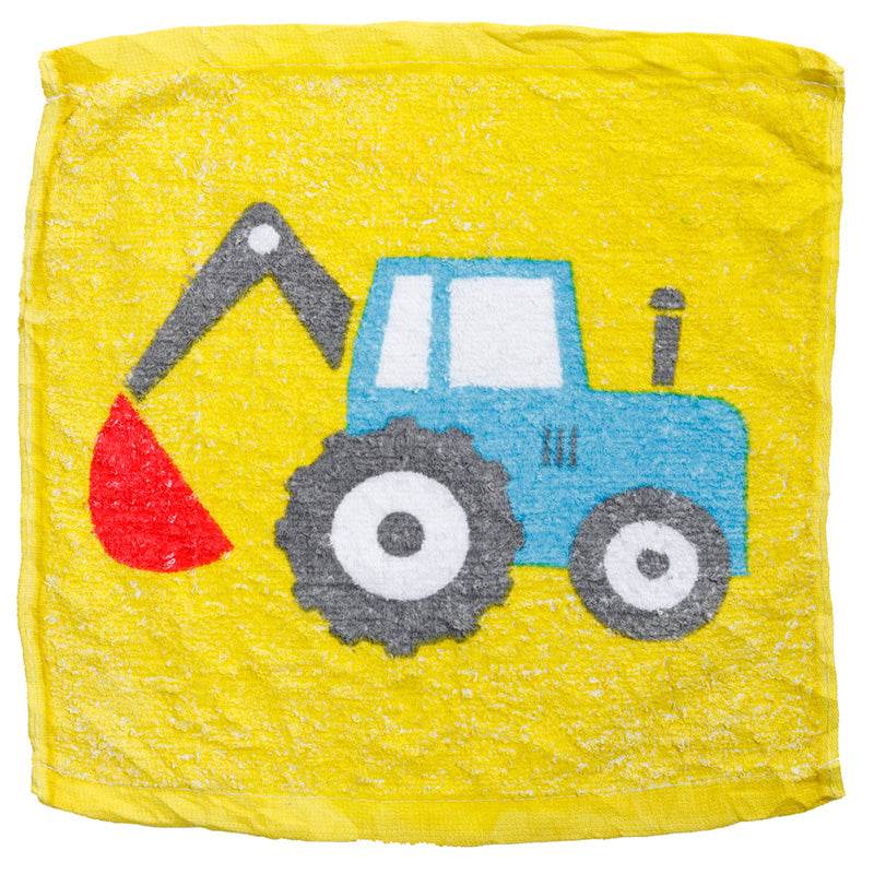 Little Tractors Compressed Travel Towel - Gift Arch