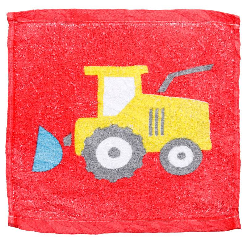 Little Tractors Compressed Travel Towel - Gift Arch