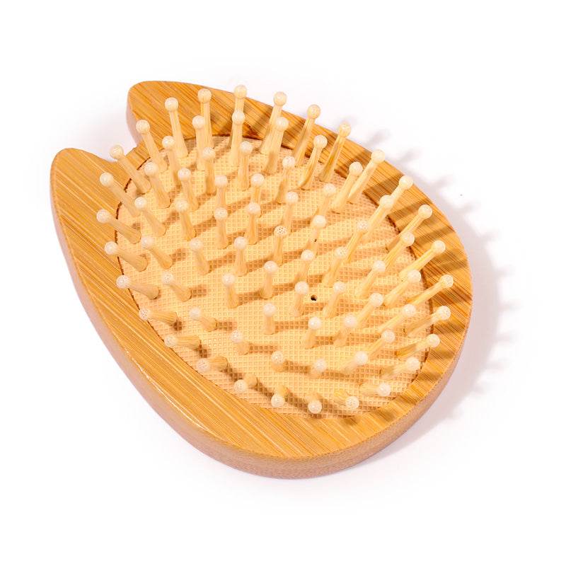 Pusheen the Cat Shaped Bamboo Hair Brush - Gift Arch