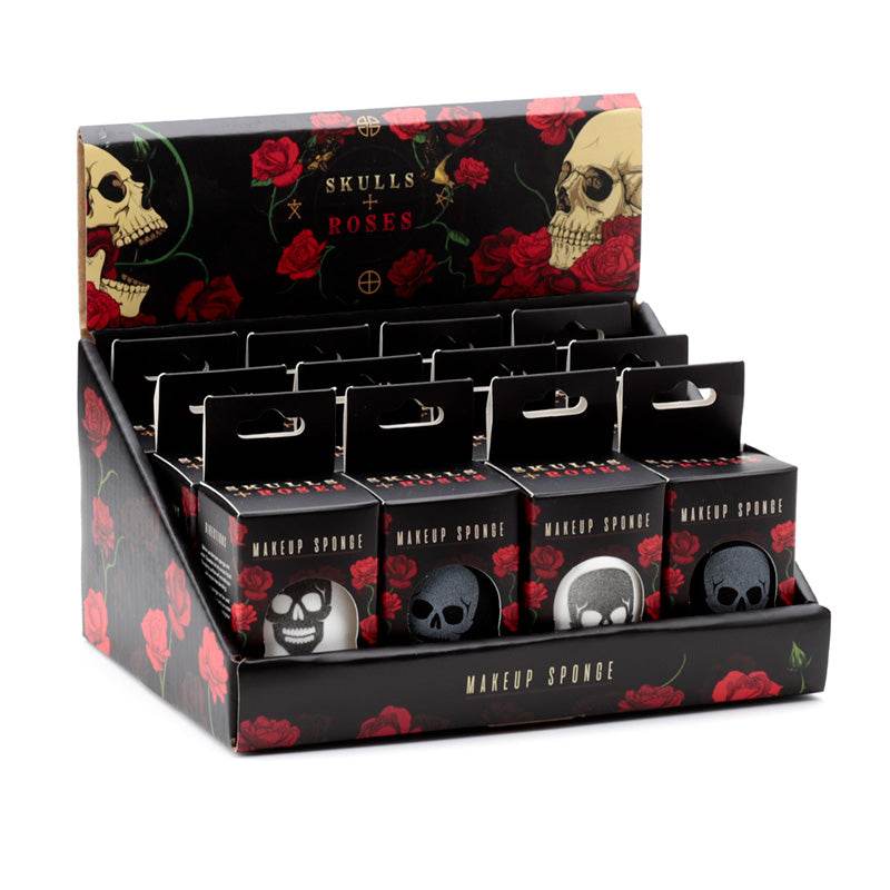 Skulls and Roses Makeup Sponge Beauty Blender - Gift Arch