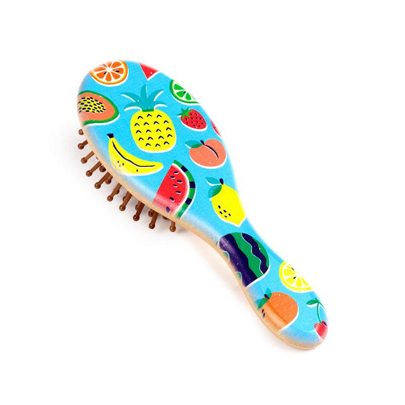 Summer Fruits Bamboo Hair Brush - Gift Arch