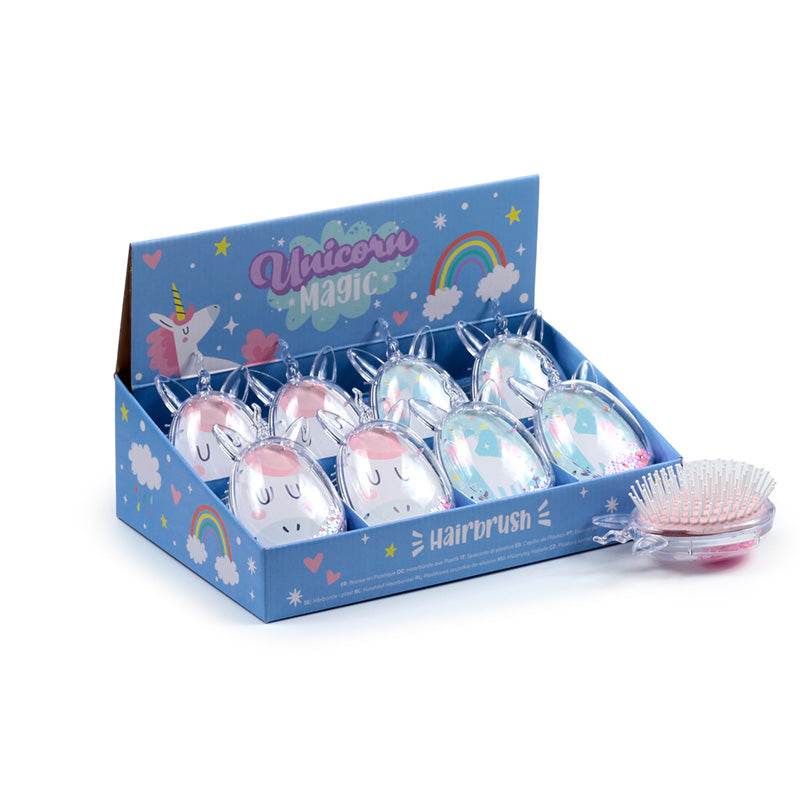 Unicorn Magic Shaped Glitter Hair Brush - Gift Arch