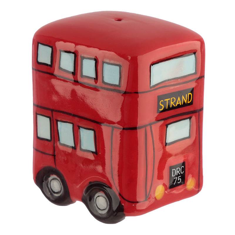London Icons Red Routemaster Bus Ceramic Salt & Pepper Set - Gift Arch