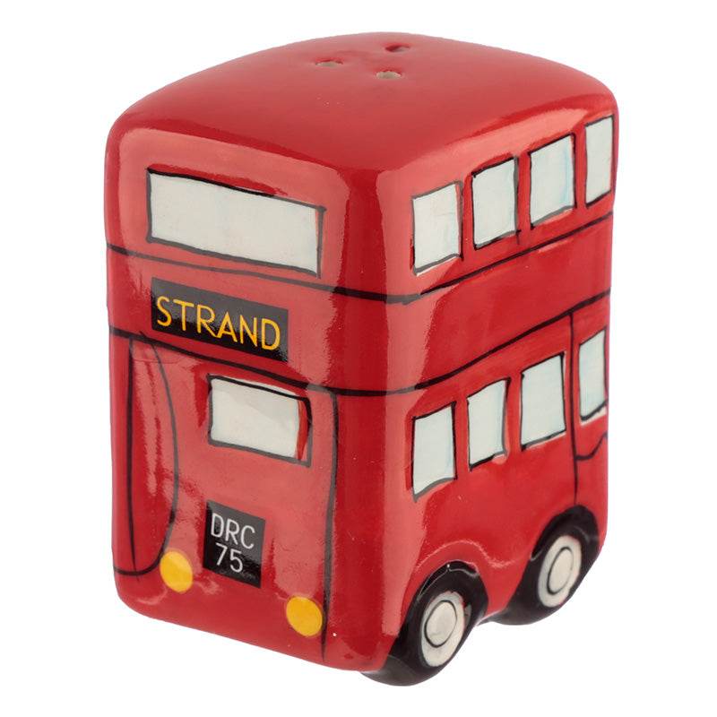 London Icons Red Routemaster Bus Ceramic Salt & Pepper Set - Gift Arch