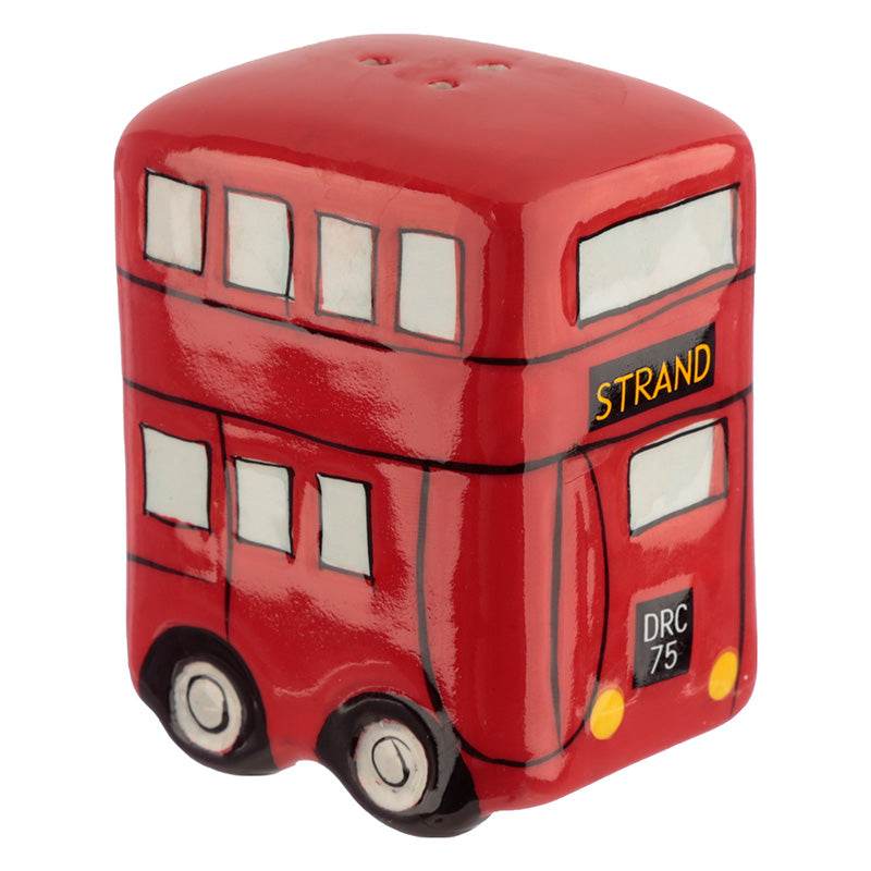 London Icons Red Routemaster Bus Ceramic Salt & Pepper Set - Gift Arch