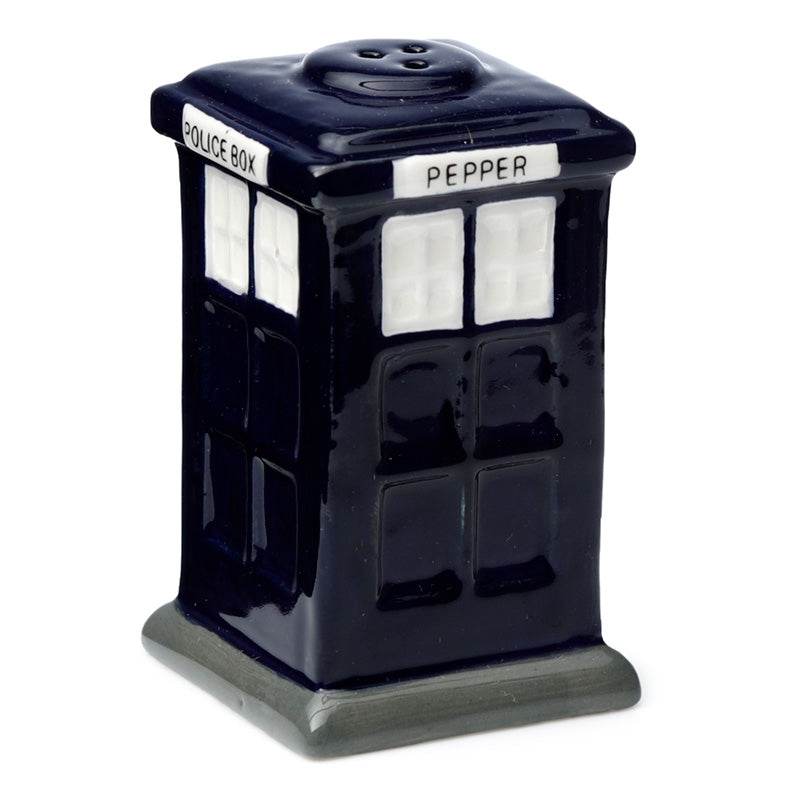 Police Box London Icons Ceramic Salt & Pepper Set - Gift Arch