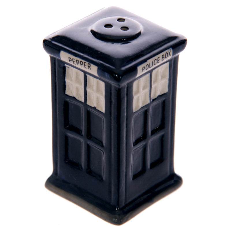 Police Box London Icons Ceramic Salt & Pepper Set - Gift Arch