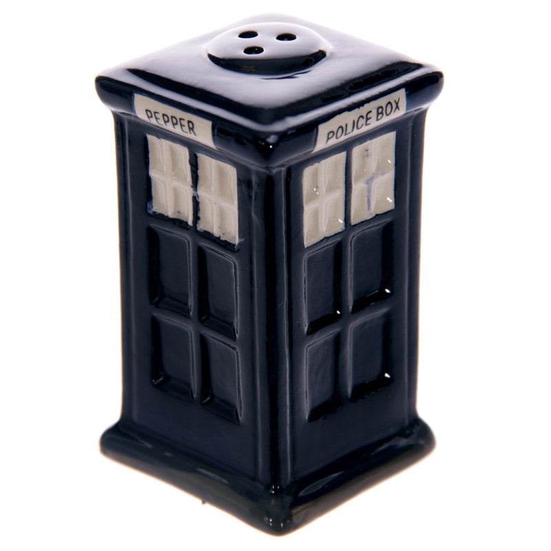 Police Box London Icons Ceramic Salt & Pepper Set - Gift Arch