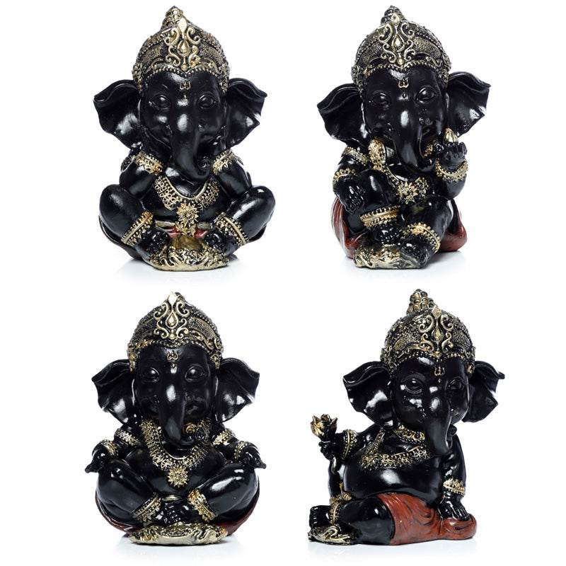 Black & Gold Ganesh - Gift Arch