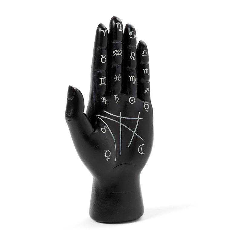 Black Mantric Hand/Tarot Hand Palm - Gift Arch