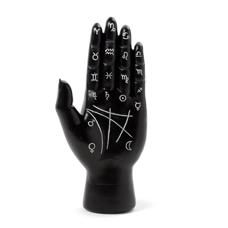 Black Mantric Hand/Tarot Hand Palm - Gift Arch