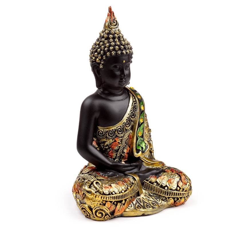 Black & Orange Gold Thai Buddha Contemplation - Gift Arch