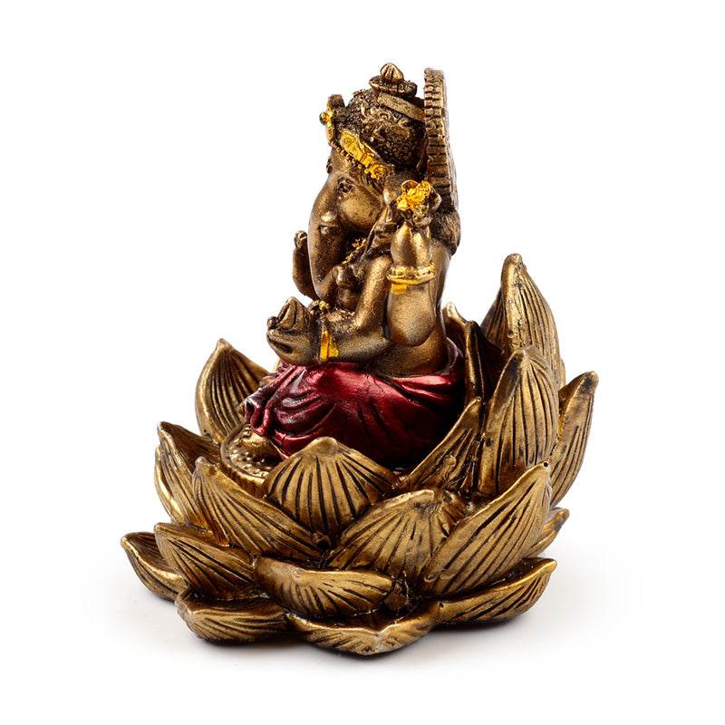 Gold Ganesh & Lakshmi Lotus Set of 2 - Gift Arch