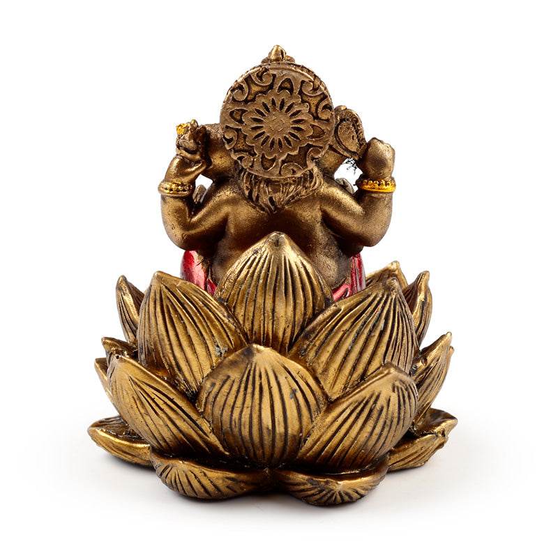 Gold Ganesh & Lakshmi Lotus Set of 2 - Gift Arch