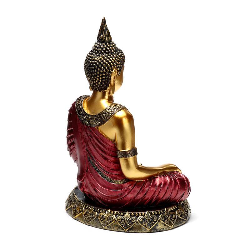 Red & Gold Thai Buddha Contemplation - Gift Arch