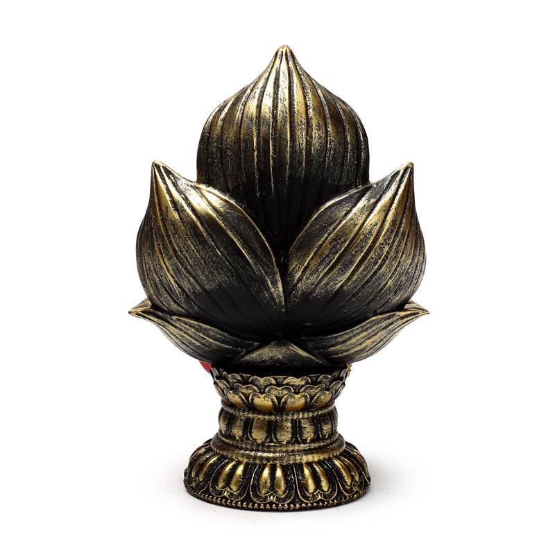 Red & Gold Thai Buddha Seated Lotus - Gift Arch
