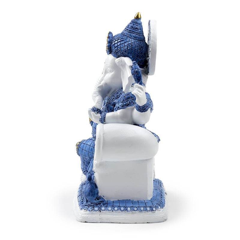 White & Blue Ganesh Meditation - Gift Arch