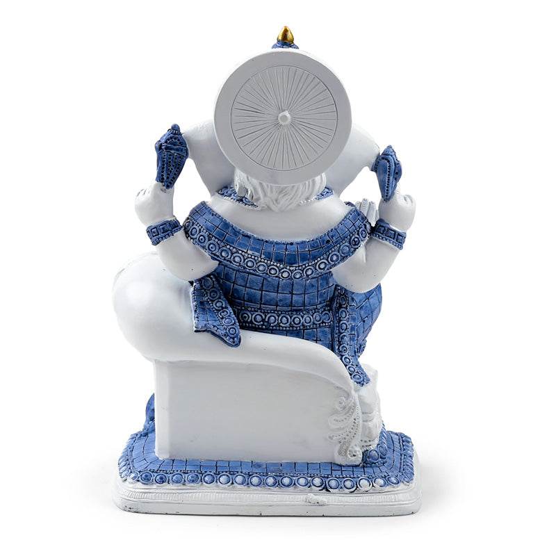 White & Blue Ganesh Meditation - Gift Arch