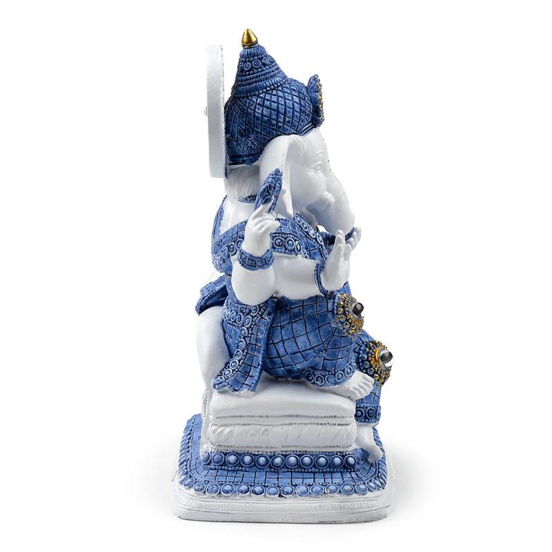 White & Blue Ganesh Meditation - Gift Arch